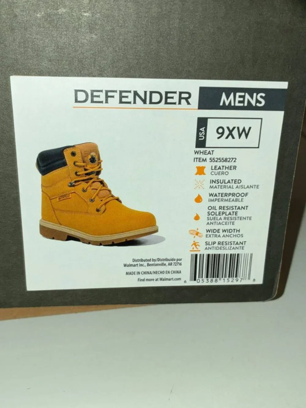 Brahma Mens Defender Waterproof 8